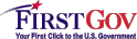 logo for FirstGov: Your First Click to the U.S. Government